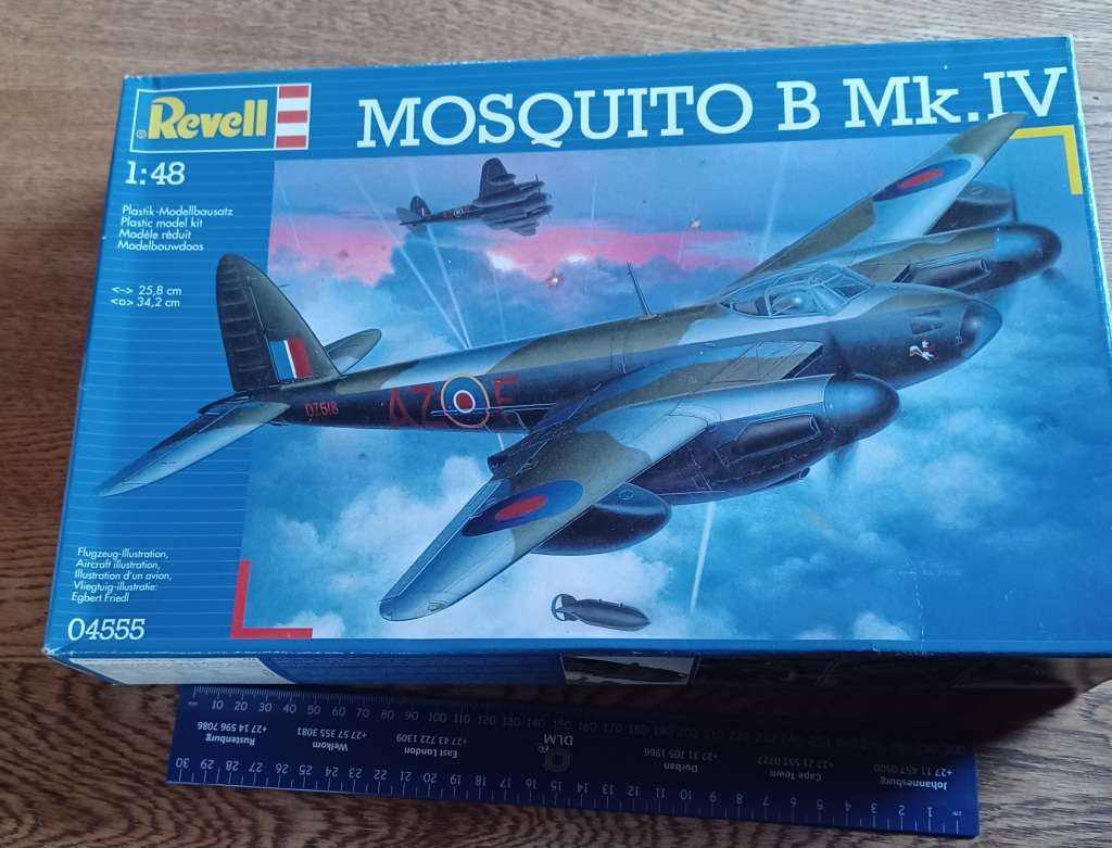 Revell Model Kit ~ Mosquito B Mk.IV ~ 1:48 Scale No04555