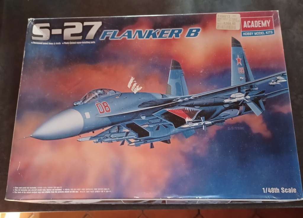 S-27 Flanker B ~ Plastic  Kit ~ 1:48 scale