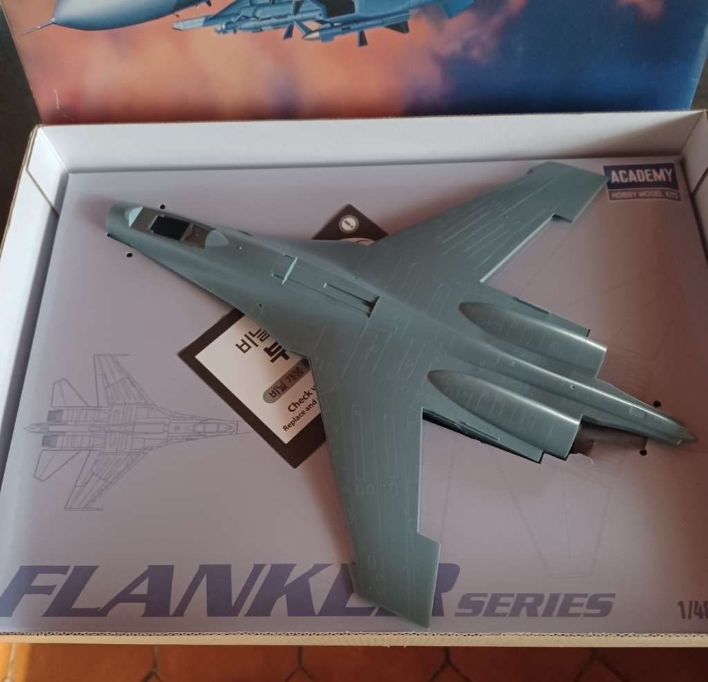 S-27 Flanker B ~ Plastic  Kit ~ 1:48 scale