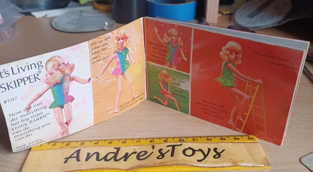 Vintage Barbie - `Catalog` Living Barbie and Living Skipper