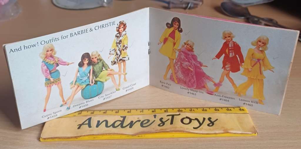 Vintage Barbie - `Catalog` Living Barbie and Living Skipper