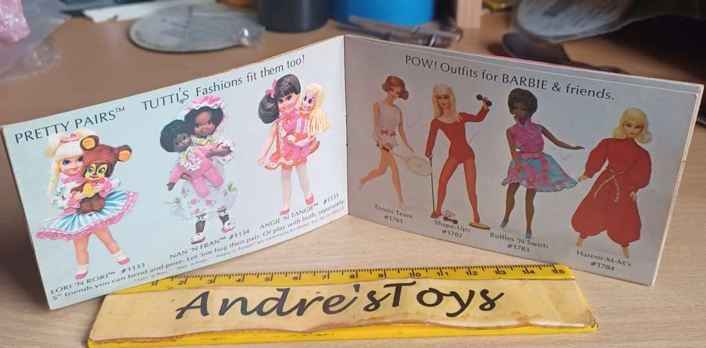 Vintage Barbie - `Catalog` Living Barbie and Living Skipper