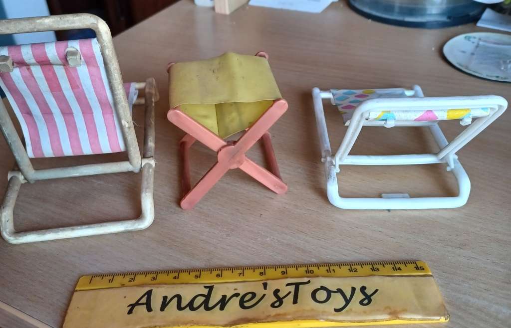 Vintage Barbie - Deck Chairs
