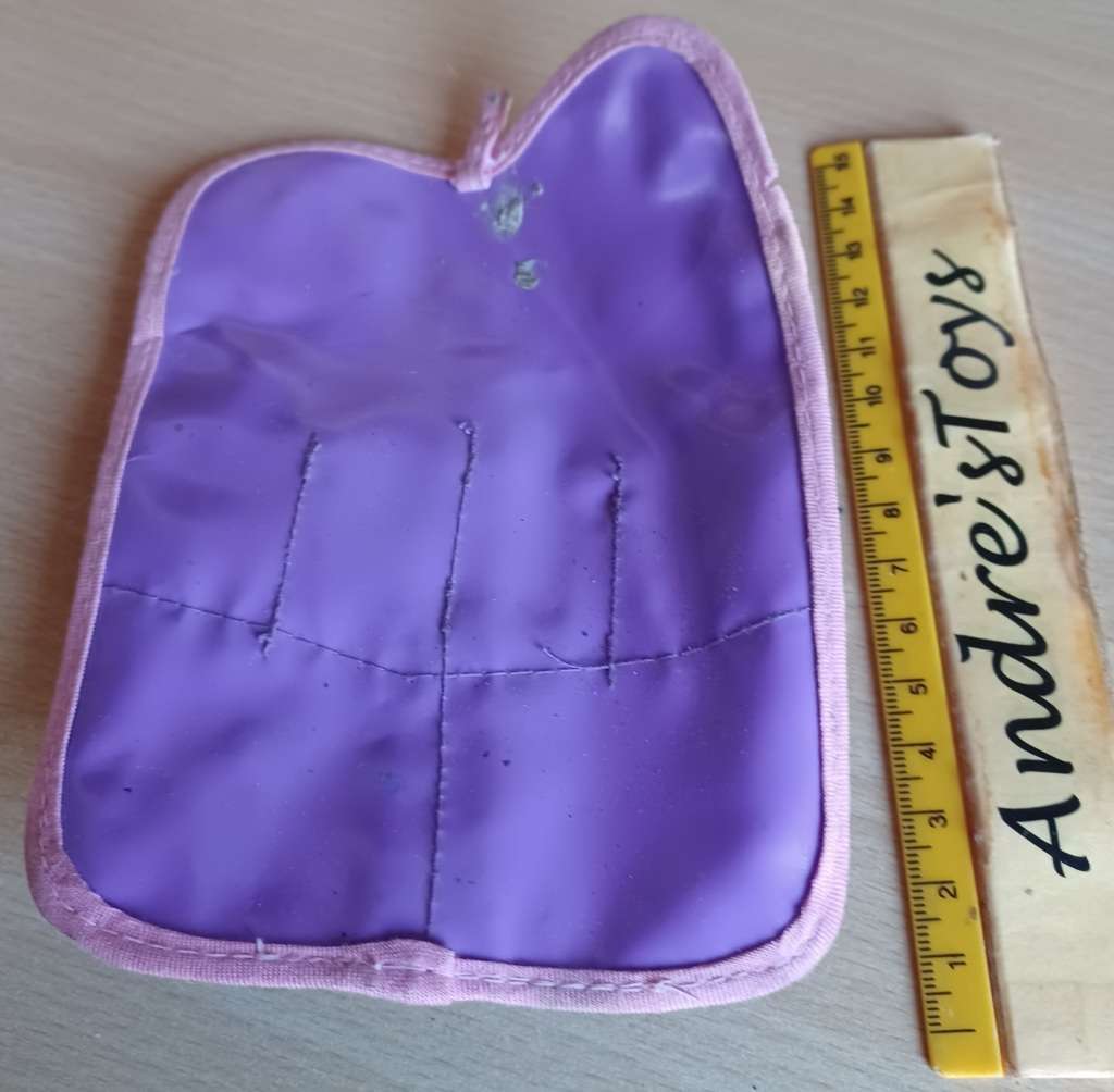 Vintage Barbie Clear Wardrobe Accessories Shoe Organizer Bag