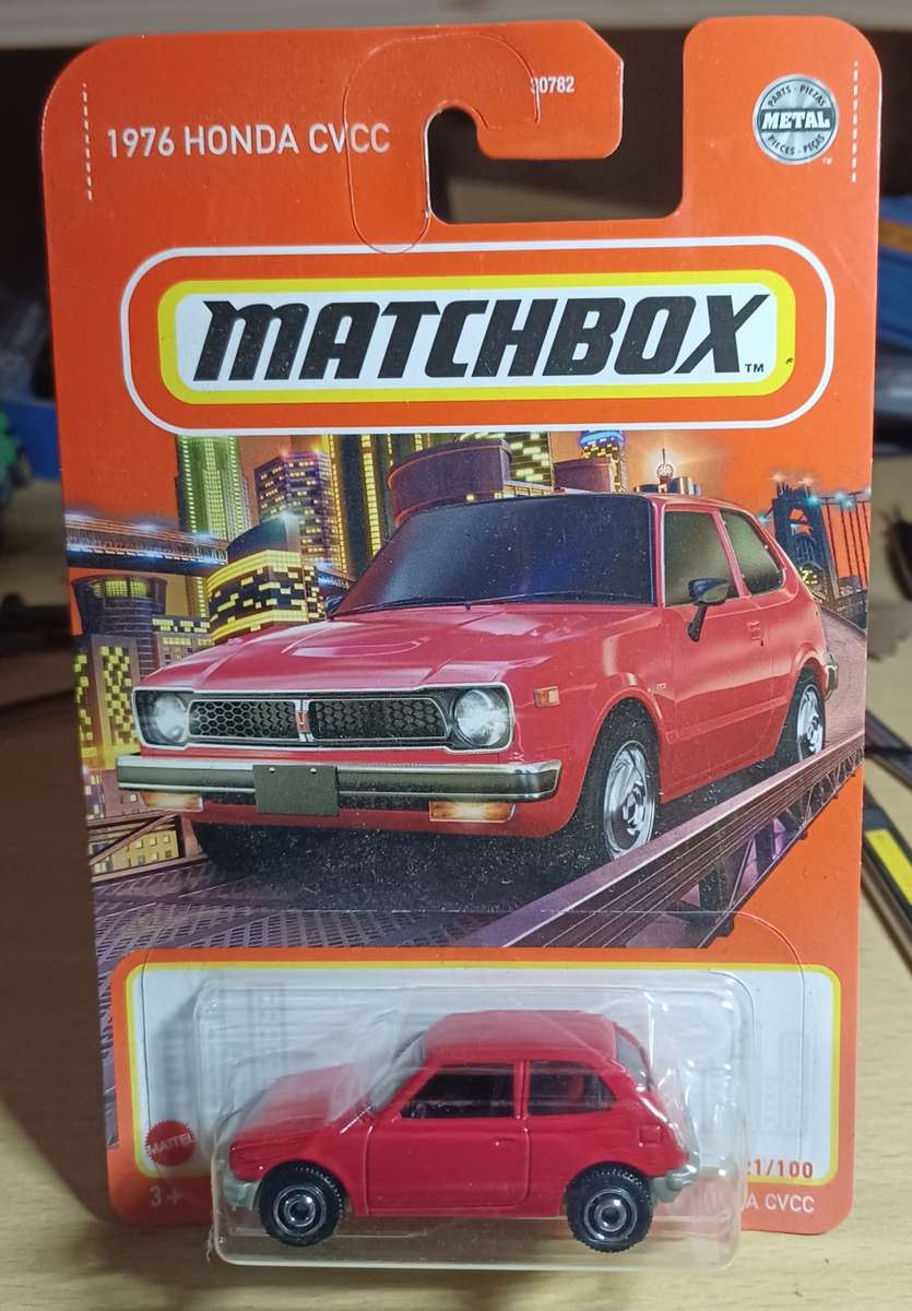 2021 Matchbox ~ Long Card` ~ #21/100 1976 Honda CVCC