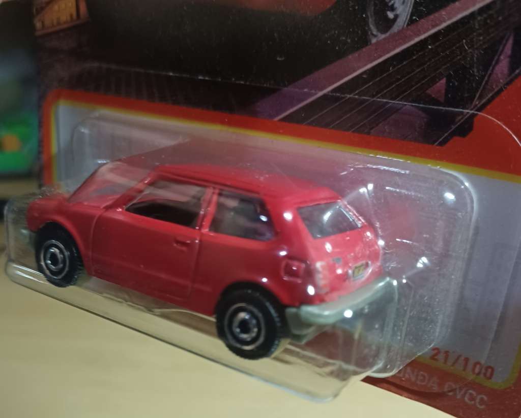2021 Matchbox ~ Long Card` ~ #21/100 1976 Honda CVCC