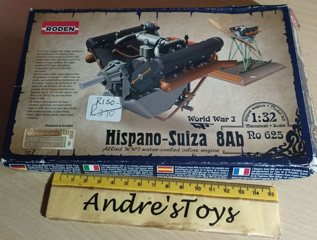 Roden  ~  Model Kit ~ World War II ~ Hispano Suiza *AB