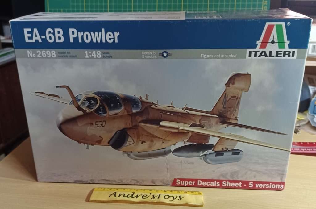 Italeri~  Model Kit ~ 1/48 ~ EA-6B Prowler