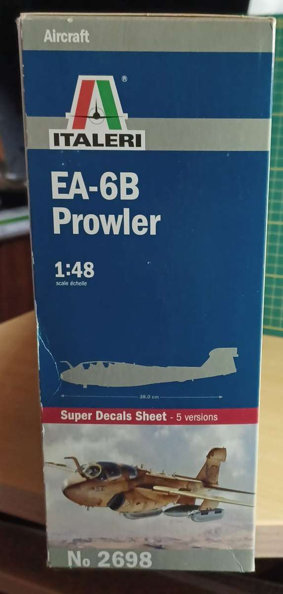 Italeri~  Model Kit ~ 1/48 ~ EA-6B Prowler