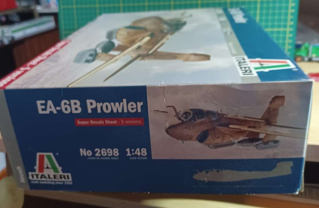 Italeri~  Model Kit ~ 1/48 ~ EA-6B Prowler