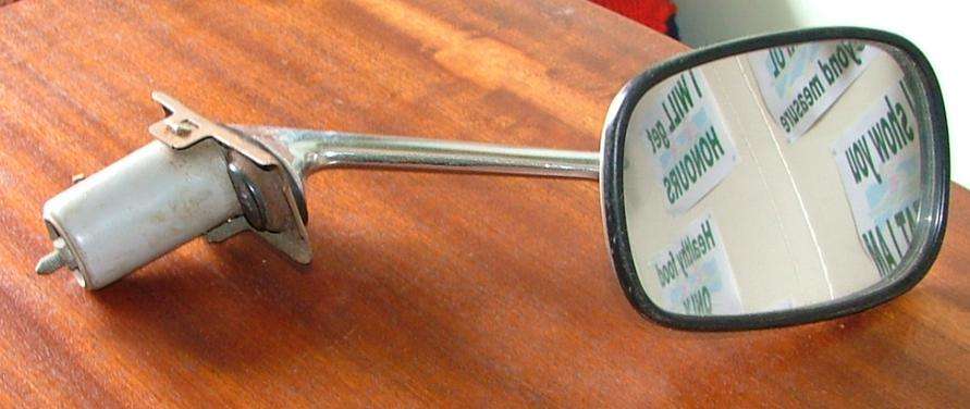 OLD CAR MIRROR