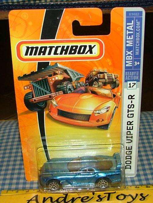 Matchbox ~ 2007 - No17 Dodge Viper GTS-R  -  Mint on Long card