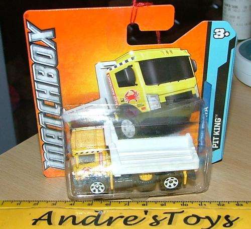 Matchbox ~ 2011 Range - No15/120 Pit King  -  Mint on Short card