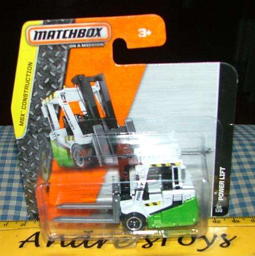 2013 Matchbox ~ No022/120 Power Lift ~ MIB