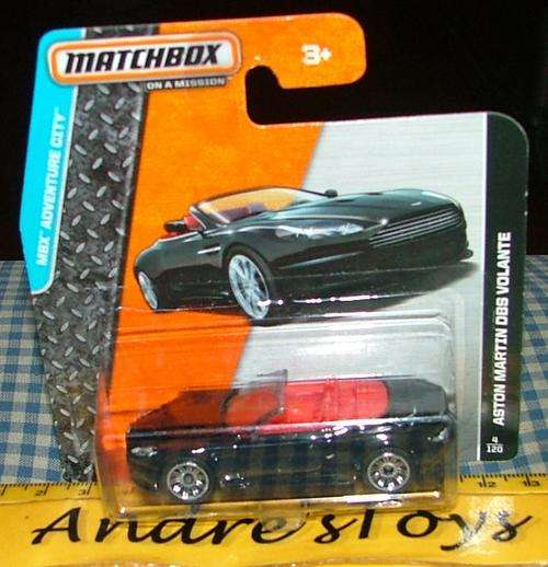 2013 Matchbox ~ No004/120 Aston Martin DBS Volante ~ MIB