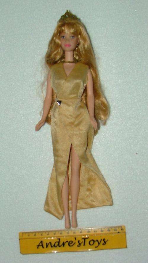 Barbie Doll: Princess Blonde- Clothes are home-made