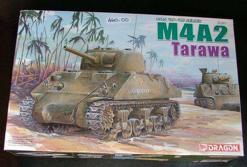Dragon ~  M4A2 Tarawa ~  1:35 Scale ~ Sealed in Box