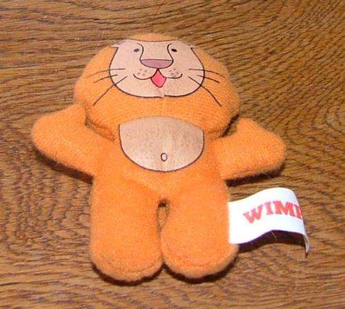 Wimpy - Lion finger puppet