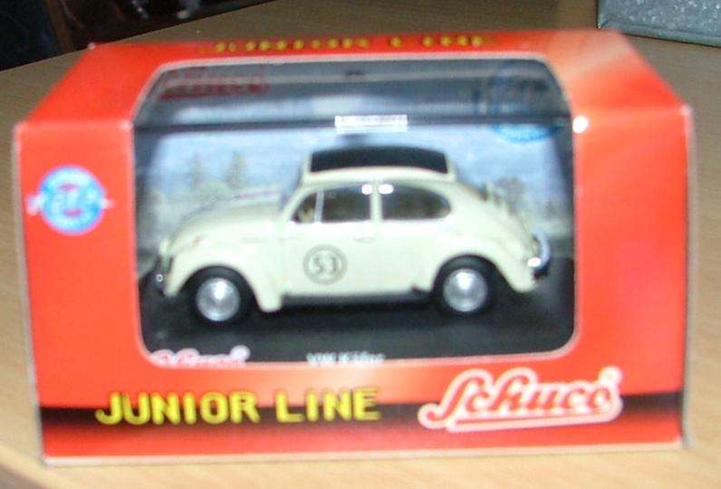 Schuco 1:72 - VW Kafer "Hebie" with Original Box