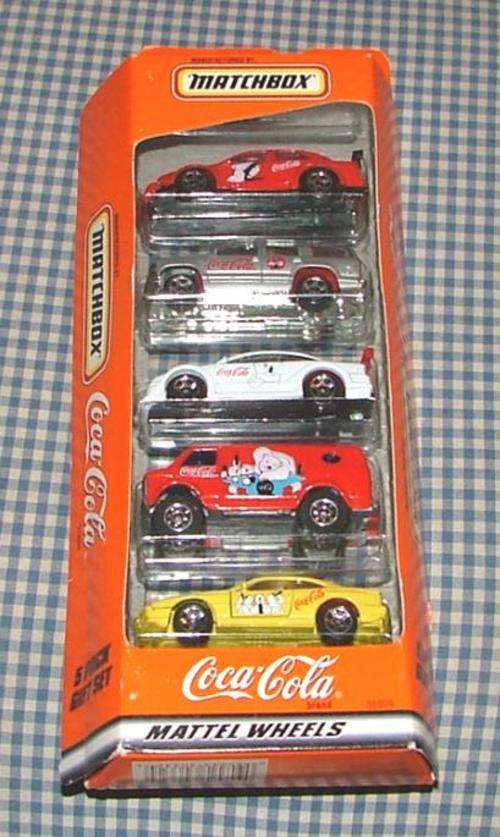 Matchbox Coca-colla 5 pack no35999  -  Boxed