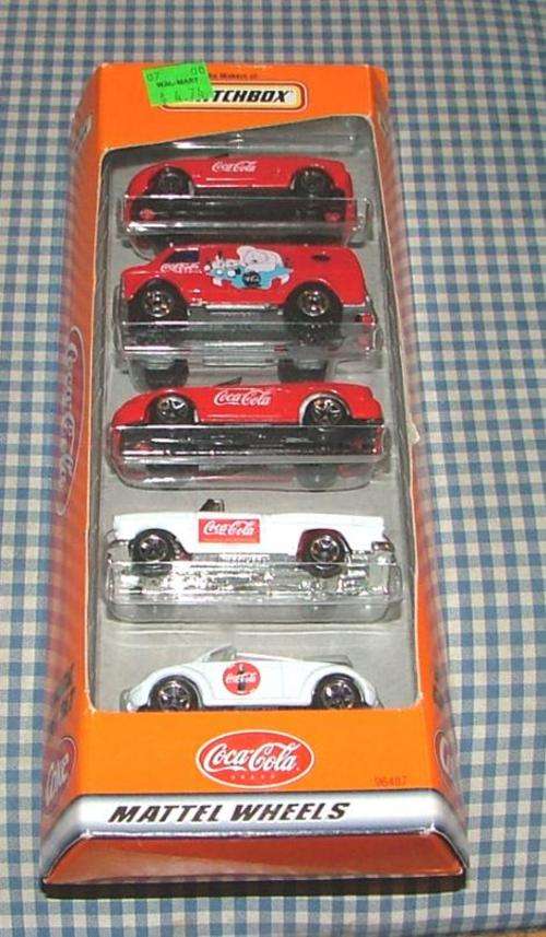 Matchbox Coca-colla 5 pack no96487  -  Boxed