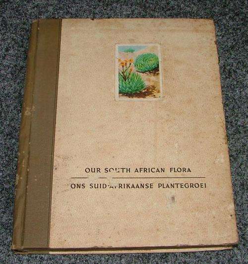 Full set of  Cigarette Cards + album - Our South Africa Flora - The United Tobacco Cos