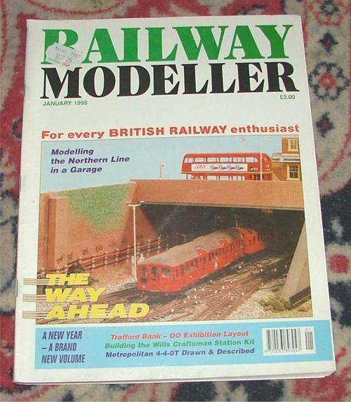 1 Railway Modeller -  Model Train  Magazine January 1998