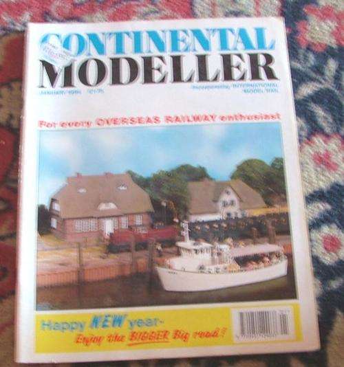1 Continental Modeller -  Model Train  Magazine January 1994