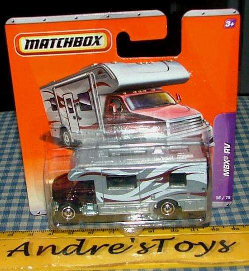 2010 Matchbox No56 - MBX RV -  Mint on short card
