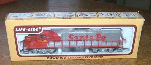 HO Gauge ~ Lifelike ~ Boxed ~ Santefe No3500 Diesel Loco