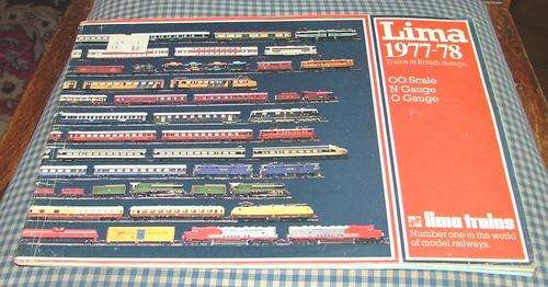 LIMA ~ LIMA TRAIN ~ Catalogue ~ 1977/78