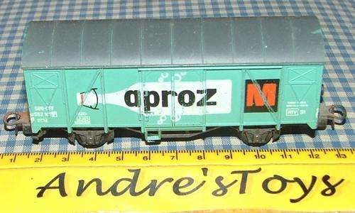 HO Gauge ~ Liliput ~ 4 Wheel Box Car Aproz