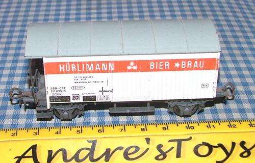HO Gauge ~ Lilipit ~ Hurlimann Bier Brau Box Car
