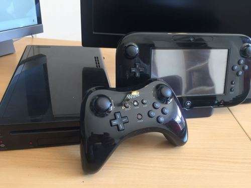 Nintendo Wii U Console and 6 Games