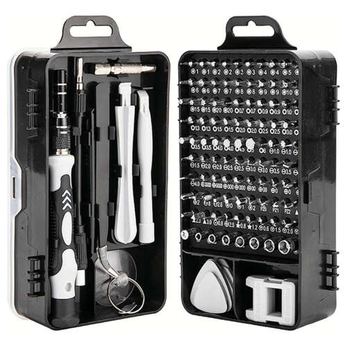 117 Jewelers Watch Jewelry Eyewear Repair Tool Kit Precision Micro Screwdriver Set