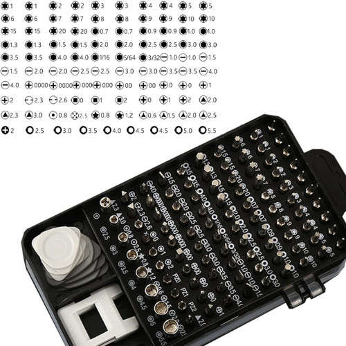 117 Jewelers Watch Jewelry Eyewear Repair Tool Kit Precision Micro Screwdriver Set