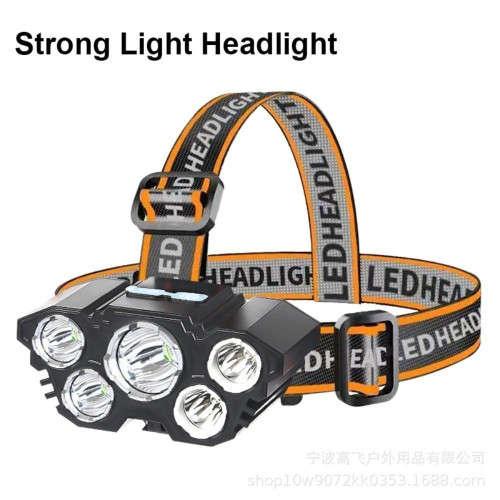Light Headlight Super Bright Fishing Lamp Long-range Headlamp COB-LED Head Lamp