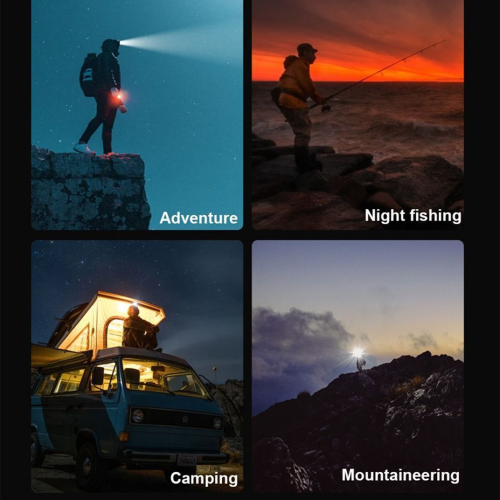 Light Headlight Super Bright Fishing Lamp Long-range Headlamp COB-LED Head Lamp