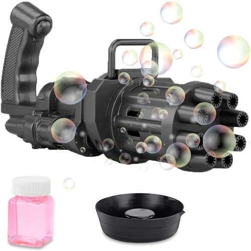 Bubble Gun Soap Bubbles  - Electric Bubble Gun [ RANDOM COLOURS ]