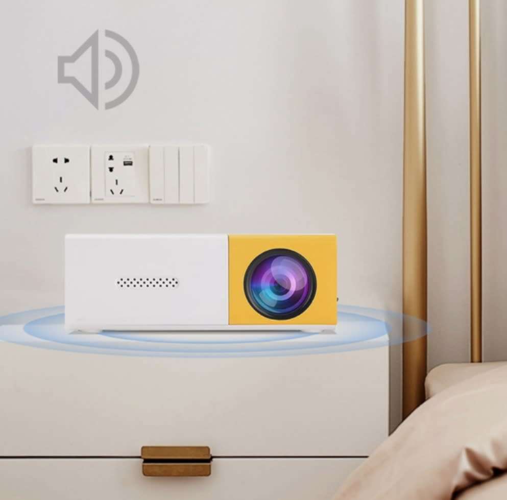 LED Projector High Resolution Movie Viewing Portable Mini Projector