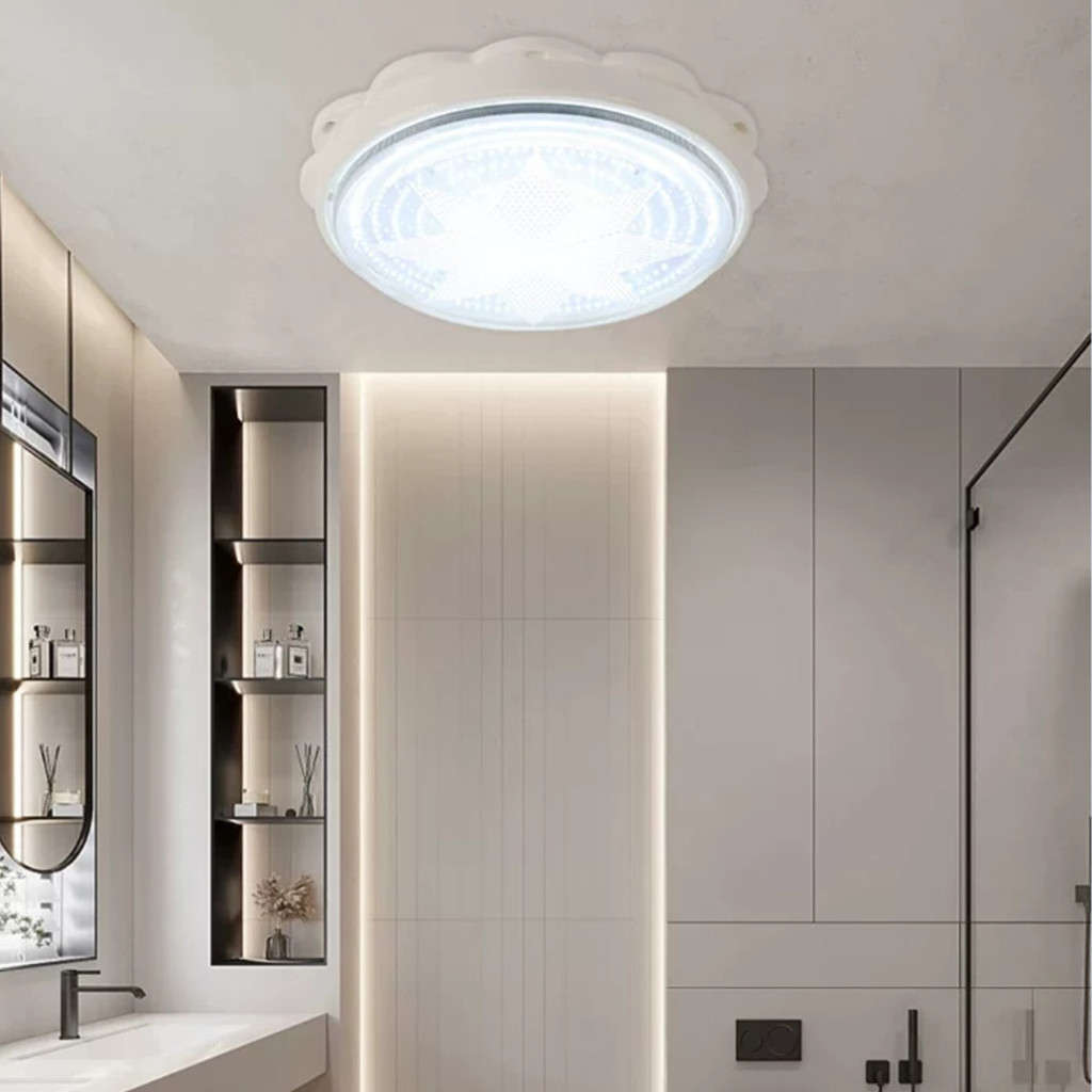 50W Solar Ceiling LED Light With Remote