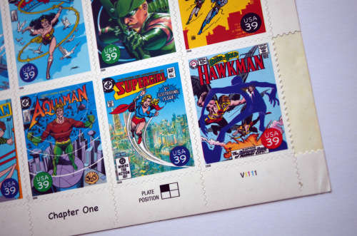 DC Comics Warner Comic Con 2018 exclusive Limited Edition collectors pins and set of stamps