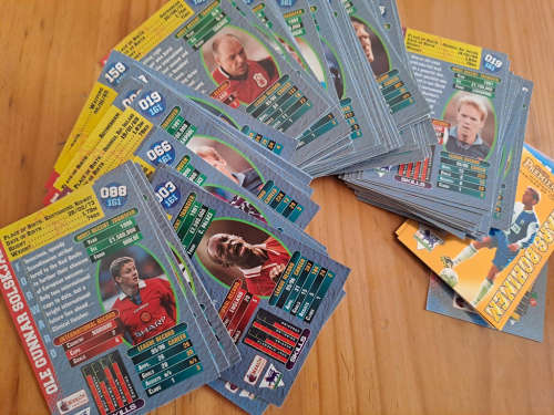 Merlin 1995 Premier League Collectors cards (111 cards in total) 90 mm x 65 mm