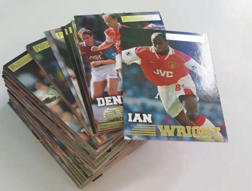 Merlin 1995 Premier League Collectors cards (111 cards in total) 90 mm x 65 mm