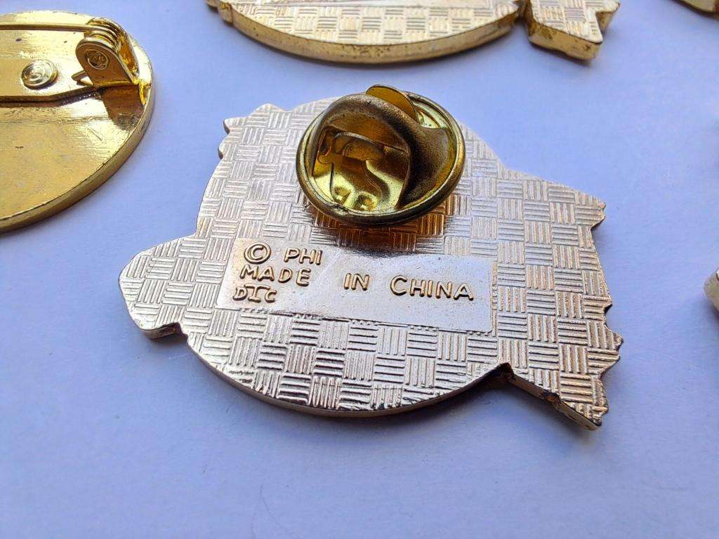 Planet Hollywood 7 Vintage Pin badges 1990s. The restaurant was founded in New York City in 1999