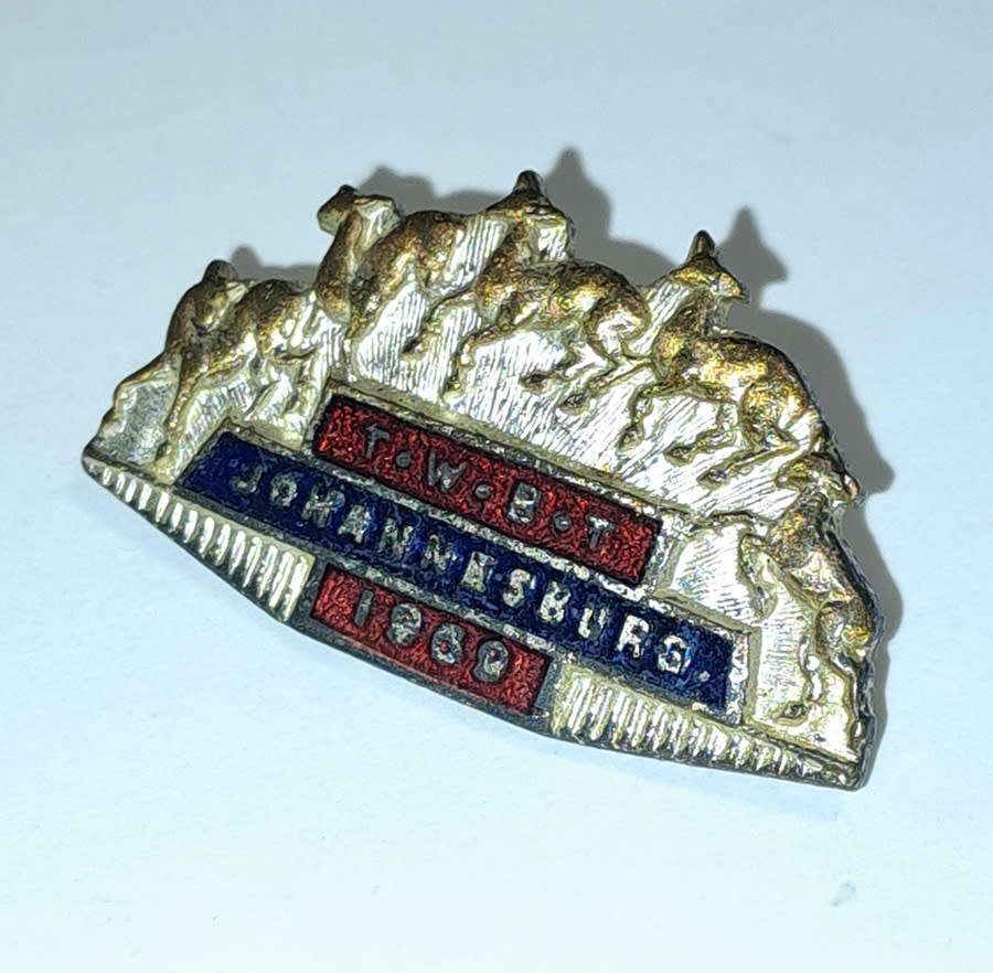 Johannesburg vintage pin badges. Medal Proclaiming Joburg a City, Joburg postcards, 1st Day stamps