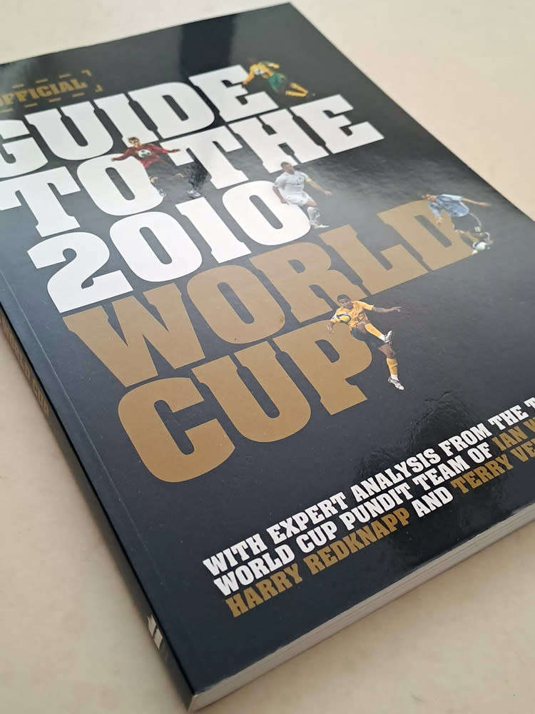 FIFA World Cup Tournament brochures and 2010 Final Programmes with Zakumi mascot and pin badge