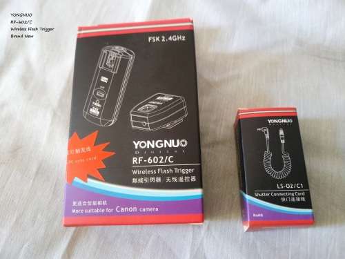 YONGNUO RF-602/C Wireless Flash Trigger for Canon