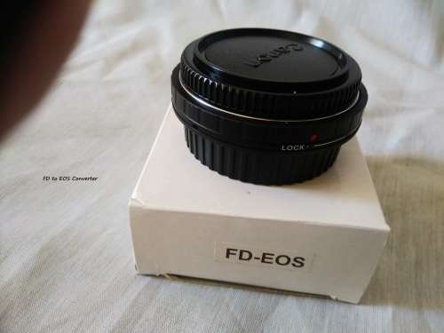 Canon FD to EOS Converter