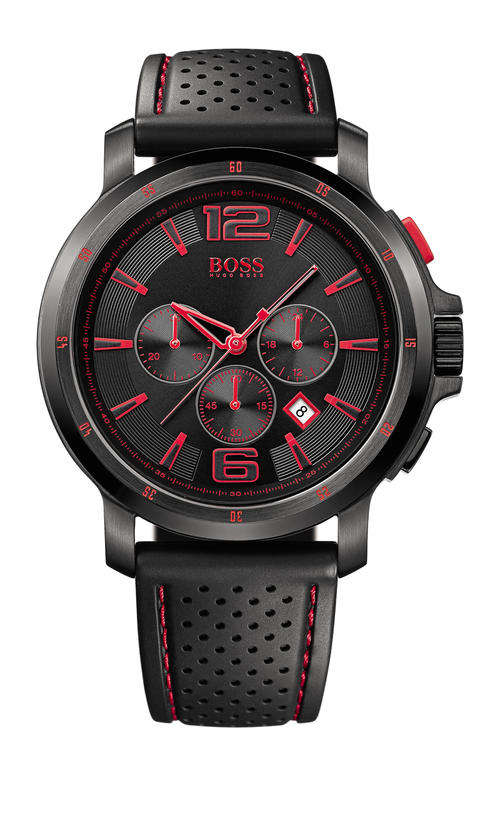 *AWESOME WATCH*Brand New Hugo Boss Mens Chronograph  W/ Box Papers**R5599**